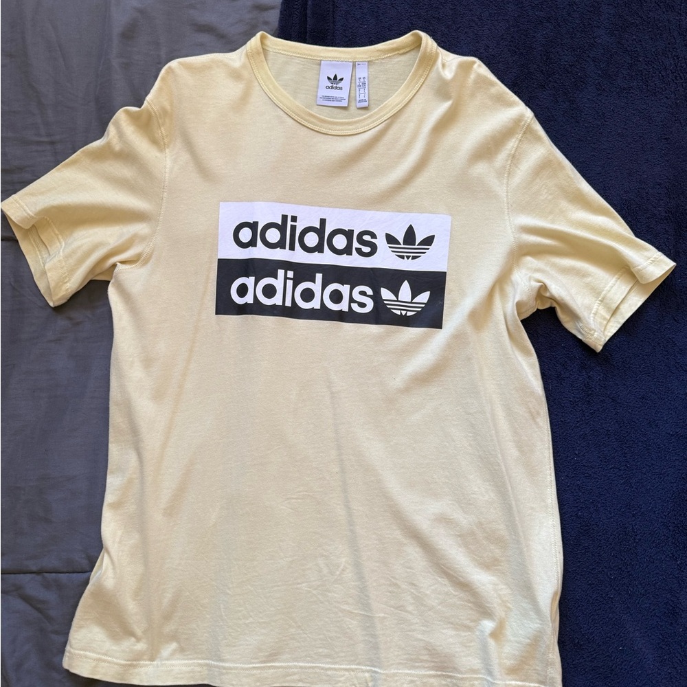 Adidas Frozen Yellow Graphic T-Shirt